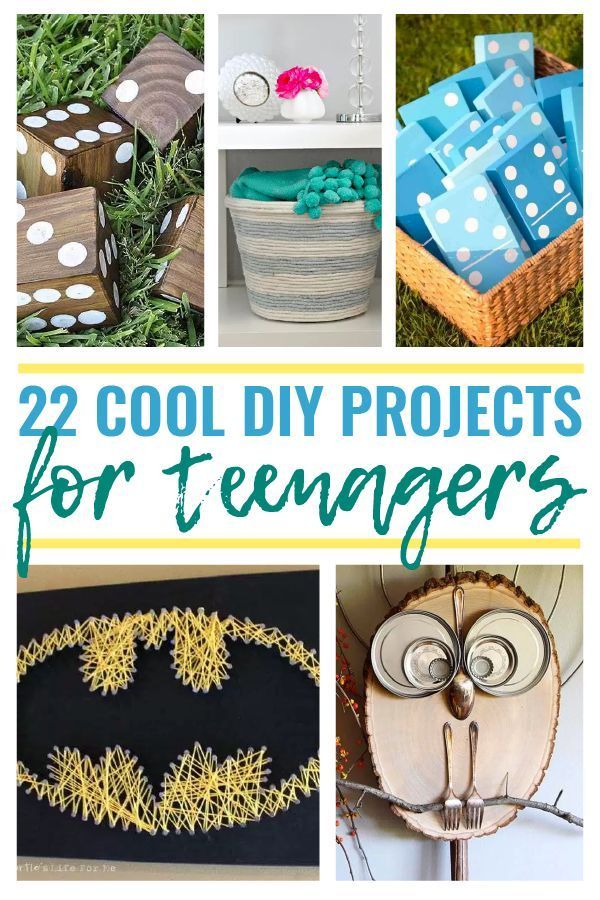 22 Cool DIY Projects for Teenagers - The Saw Guy - 22 Cool DIY Projects for Teenagers - The Saw Guy -   14 diy Gifts for teenagers ideas