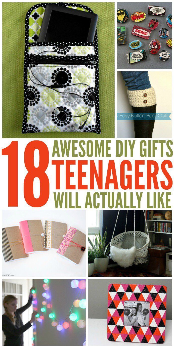 18 DIY Gifts Teens Will Actually Like - 18 DIY Gifts Teens Will Actually Like -   14 diy Gifts for teenagers ideas