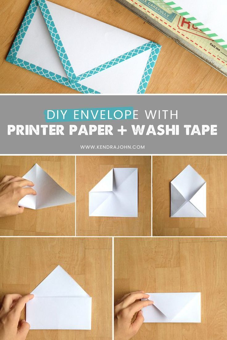 DIY Envelope - DIY Envelope -   14 diy Paper folding ideas