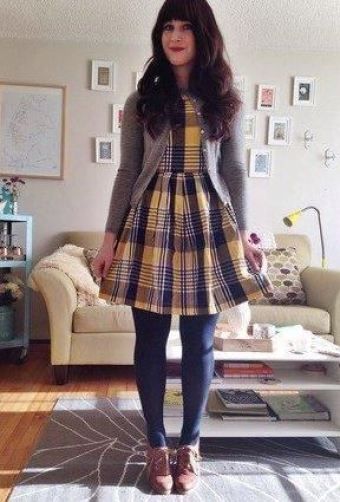 20 Ways to Wear Plaid Without Looking Like A Lumberjack - Society19 - 20 Ways to Wear Plaid Without Looking Like A Lumberjack - Society19 -   14 librarian style Vintage ideas