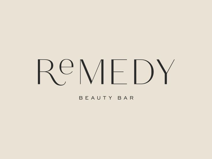 Remedy Primary Logo - Remedy Primary Logo -   15 beauty Bar logo ideas
