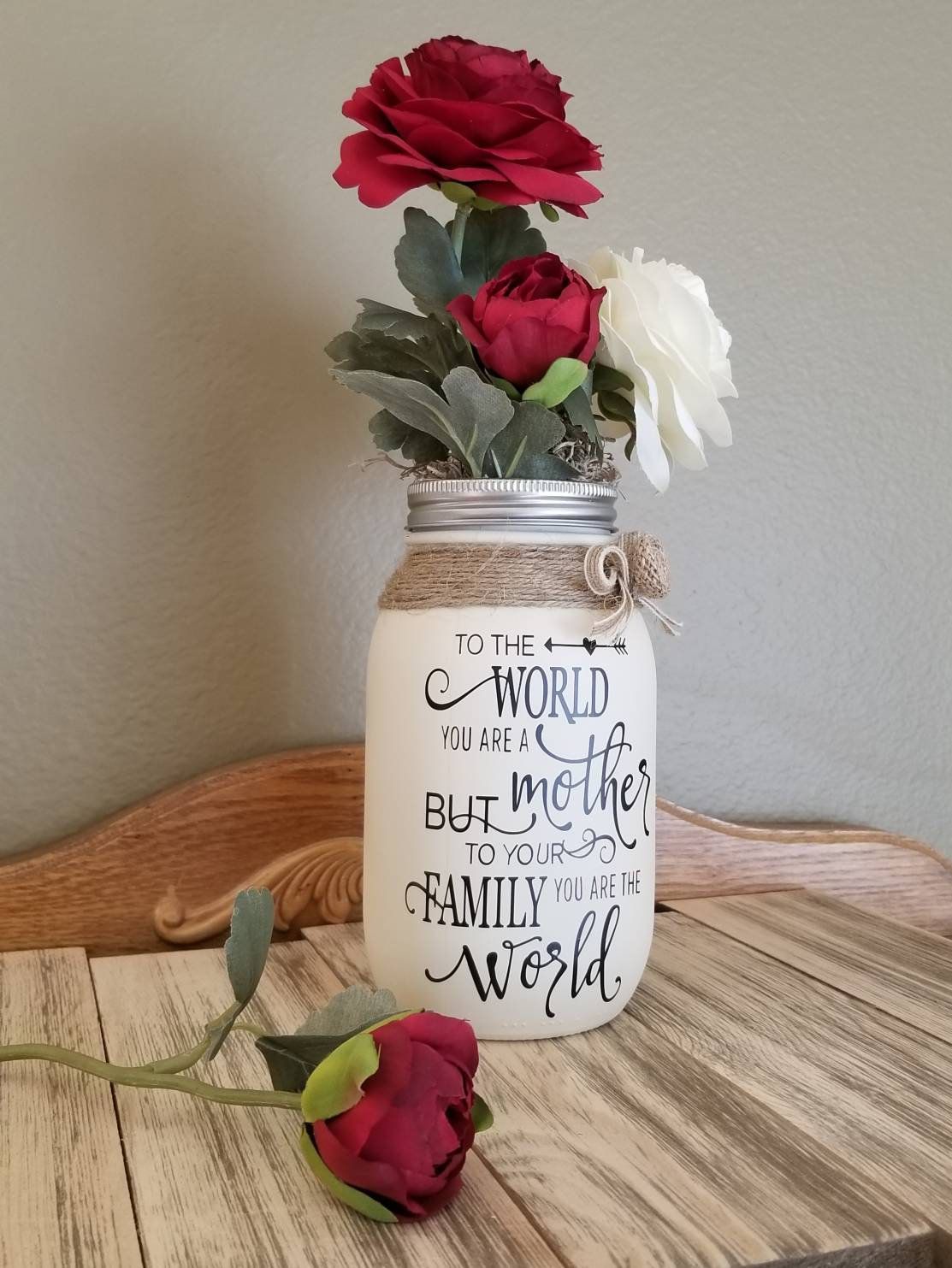 Mothers Day Flowers, Mothers Day Flower Arrangement, Mothers Day Gift Flowers, Mothers Quote, Floral Jar, Unique Gift for Mom - Mothers Day Flowers, Mothers Day Flower Arrangement, Mothers Day Gift Flowers, Mothers Quote, Floral Jar, Unique Gift for Mom -   15 beauty Day flowers ideas