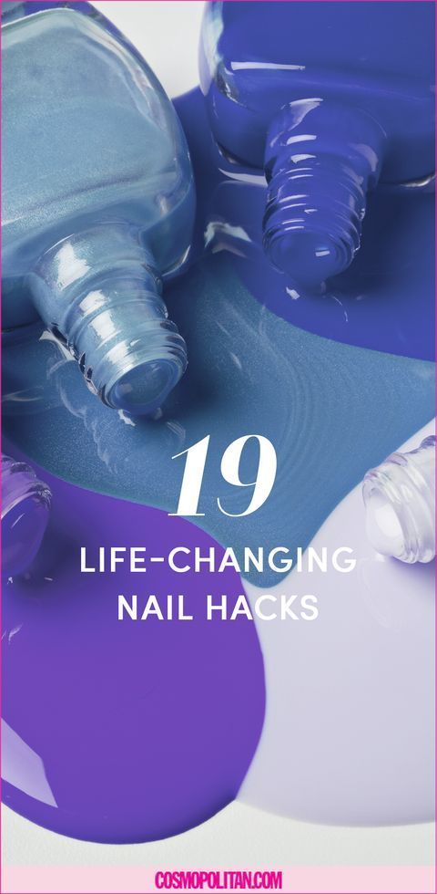 These Nail Polish Tricks Make Doing Your Own Mani Ridiculously Easy - These Nail Polish Tricks Make Doing Your Own Mani Ridiculously Easy -   15 beauty Nails for teens ideas
