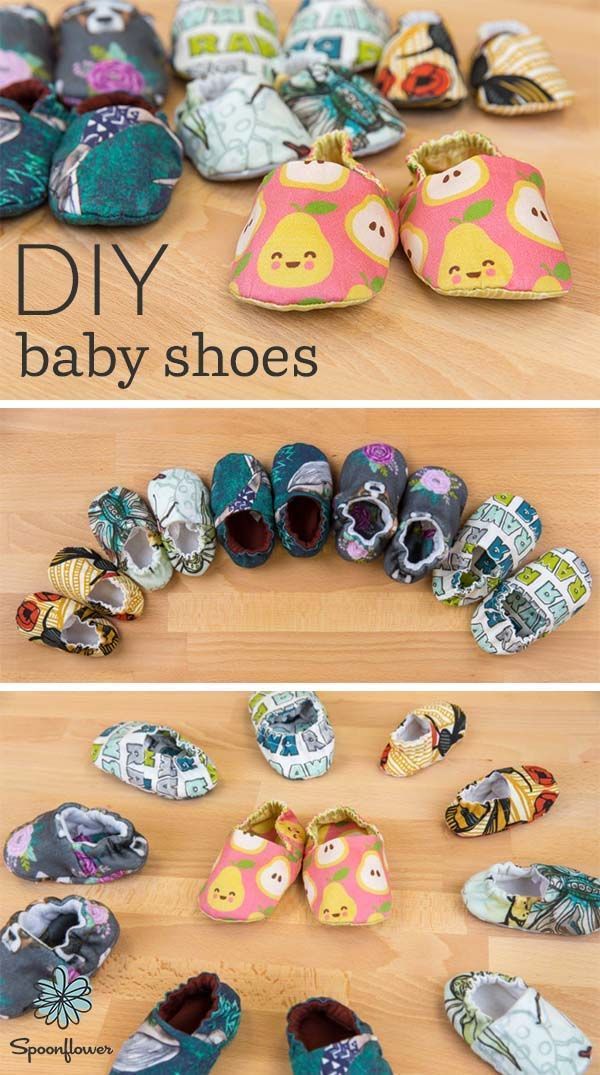 DIY Baby Shoes | Free Pattern Included! - DIY Baby Shoes | Free Pattern Included! -   15 diy Baby crafts ideas