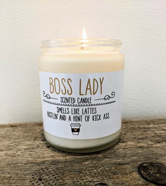 Boss Lady Scented Candle Lady Boss Like a Boss Gift New Job Gift for Boss Gift for Her Funny Candle Holiday Gift Funny Candle Boss Babe - Boss Lady Scented Candle Lady Boss Like a Boss Gift New Job Gift for Boss Gift for Her Funny Candle Holiday Gift Funny Candle Boss Babe -   15 diy Candles bath and body works ideas