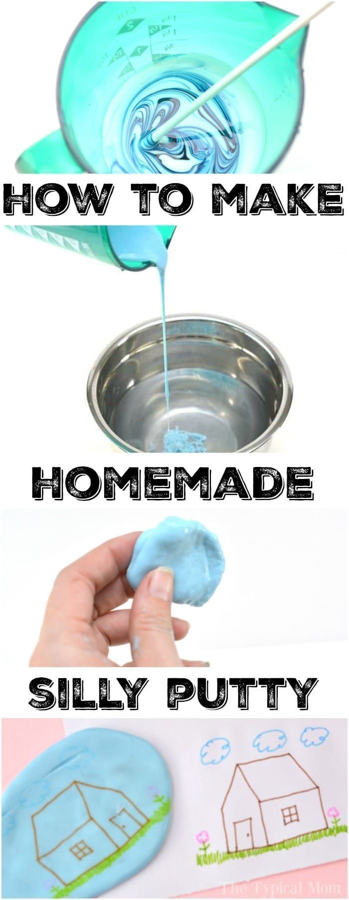 How to Make Homemade Play Putty - How to Make Homemade Play Putty -   15 diy Easy at home ideas