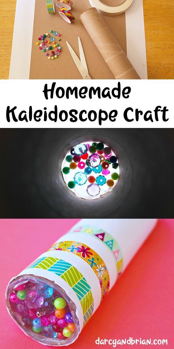 Fun DIY Kaleidoscope Kids Craft Tutorial [Pictures] - Fun DIY Kaleidoscope Kids Craft Tutorial [Pictures] -   15 diy Easy at home ideas