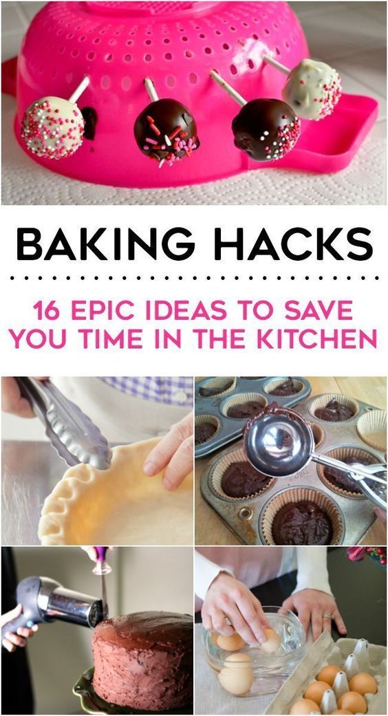 16 Epic Baking Hacks - 16 Epic Baking Hacks -   15 diy Food hacks ideas