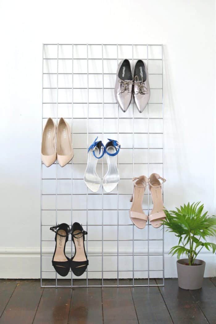 27 Creative and Efficient Ways to Store Your Shoes - 27 Creative and Efficient Ways to Store Your Shoes -   15 diy Interieur opbergen ideas