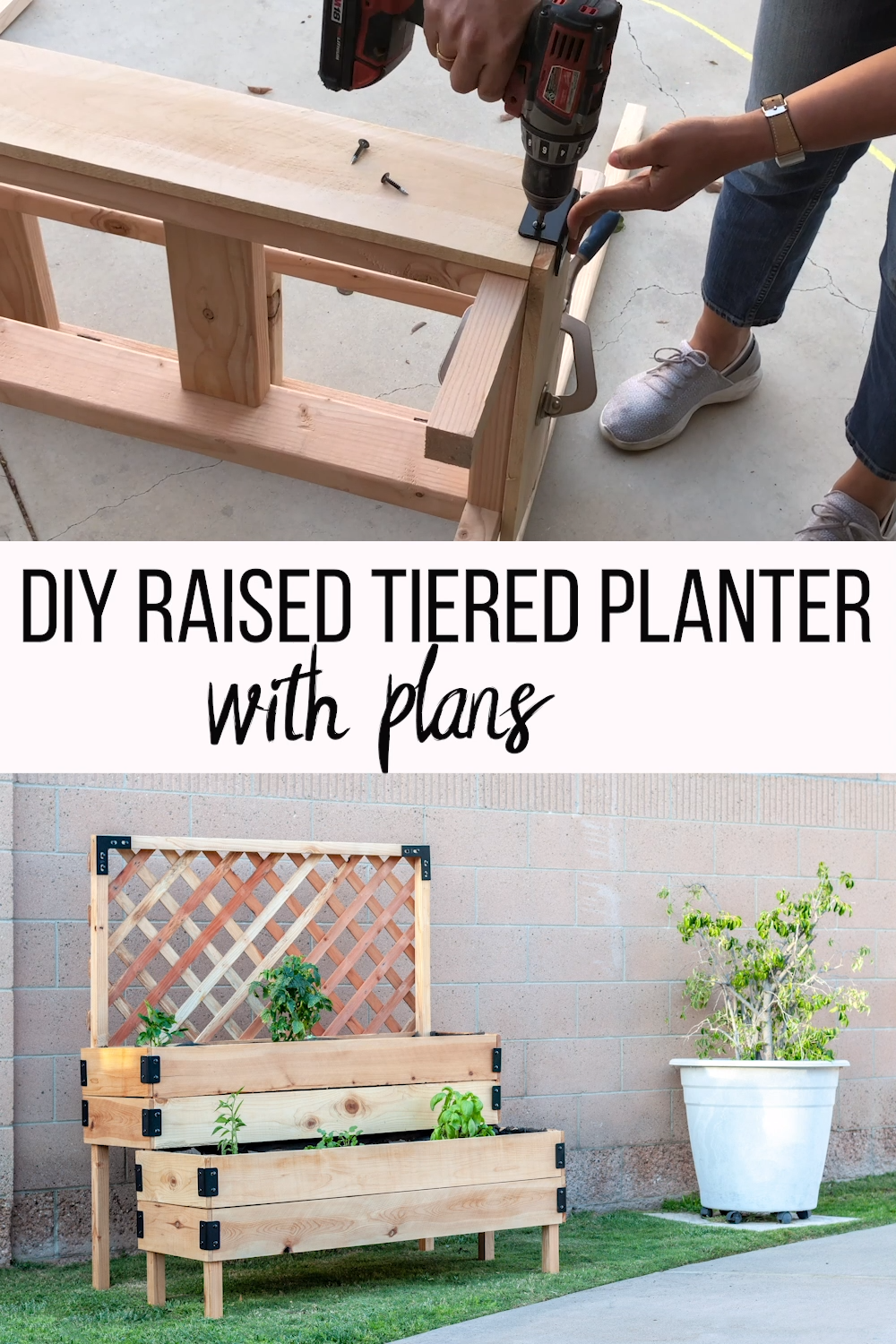 DIY Tiered Raised Garden Bed – VideoTutorial and Plans - DIY Tiered Raised Garden Bed – VideoTutorial and Plans -   15 diy Videos outdoor ideas