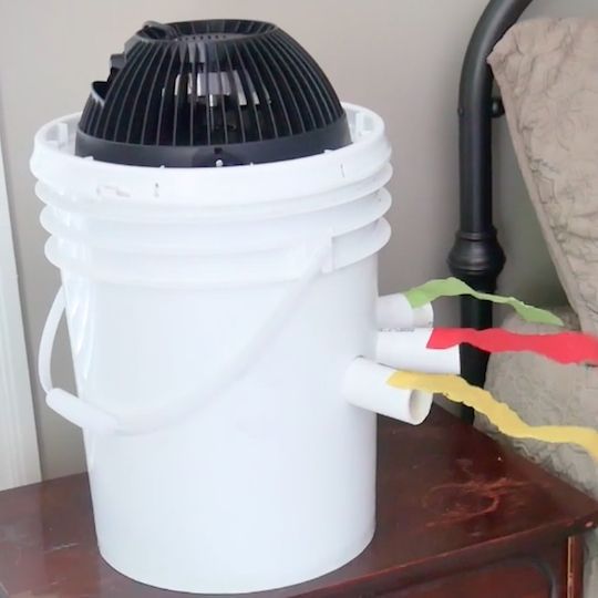 DIY Portable Bucket Air Conditioner | Hunker - DIY Portable Bucket Air Conditioner | Hunker -   15 diy Videos outdoor ideas