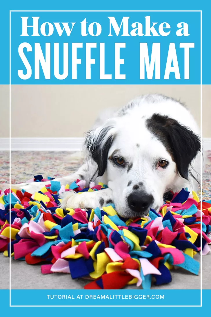 How to Make a Snuffle Mat - How to Make a Snuffle Mat -   15 dog diy Projects ideas