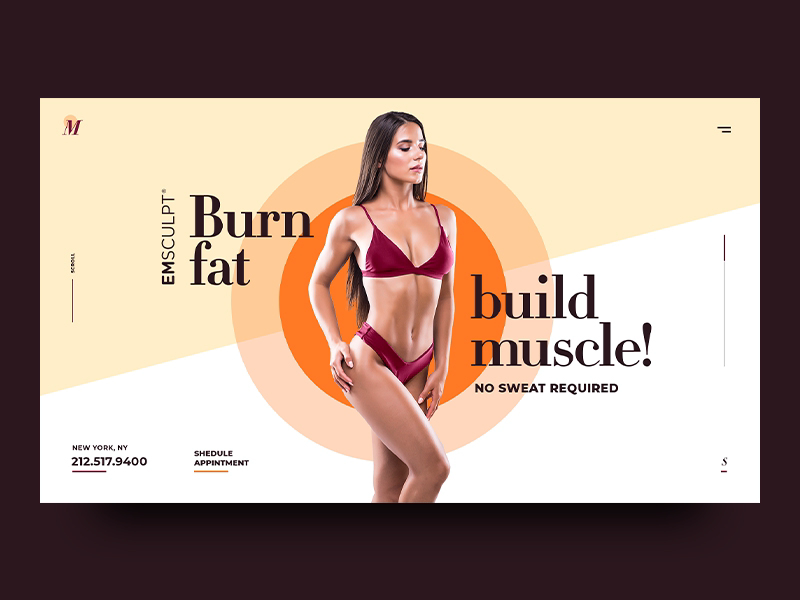 Homepage Animation Concept - Homepage Animation Concept -   15 fitness Design concept ideas