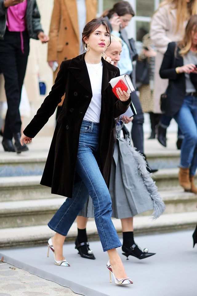 3 French-Girl Ways To Dress Up Your Jeans - 3 French-Girl Ways To Dress Up Your Jeans -   15 french style Dress ideas