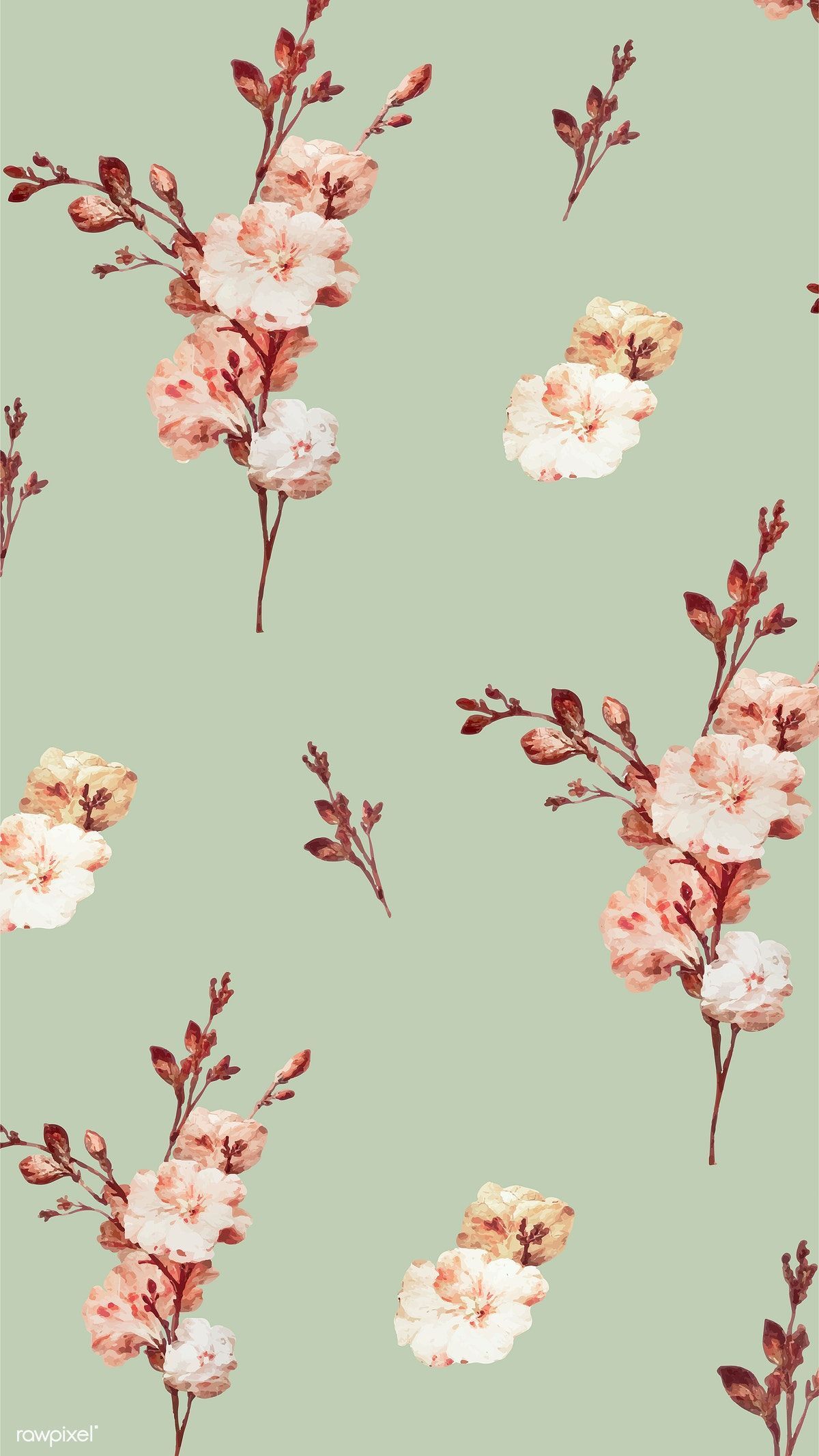 Download premium vector of Vintage floral background illustration vector - Download premium vector of Vintage floral background illustration vector -   16 beauty Background creative ideas
