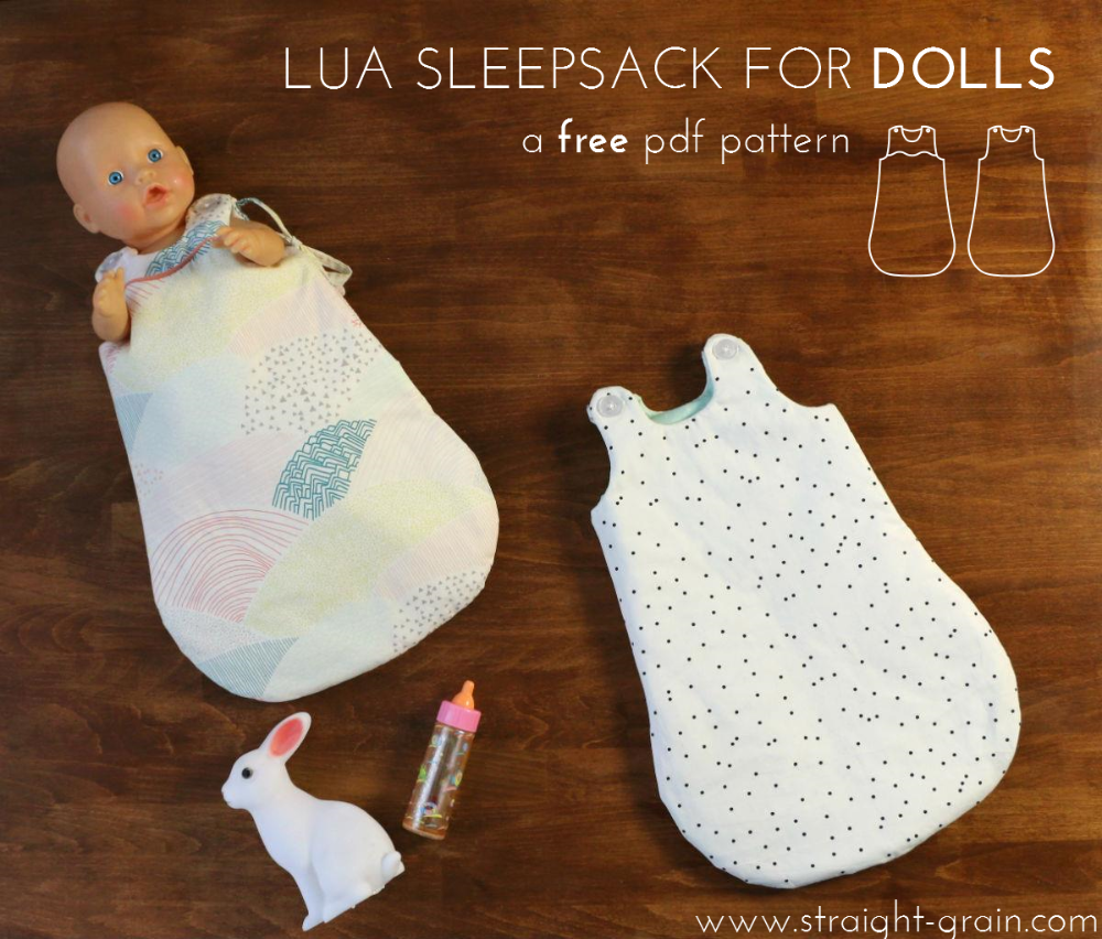 Free pattern: Lua for dolls (+ fabric GIVE-AWAY) - StraightGrain - Free pattern: Lua for dolls (+ fabric GIVE-AWAY) - StraightGrain -   16 diy Baby naaien ideas
