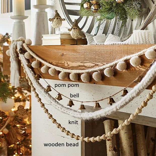 16 diy Christmas Decorations for mantle ideas