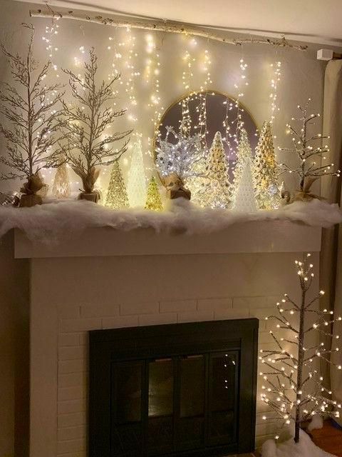 Christmas Decor Ideas - Christmas Decor Ideas -   16 diy Christmas Decorations for mantle ideas