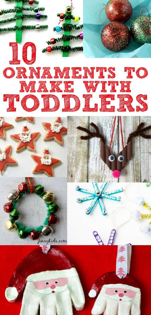DIY Christmas Ornaments to Make With Toddlers - DIY Christmas Ornaments to Make With Toddlers -   16 diy Christmas Decorations for toddlers ideas