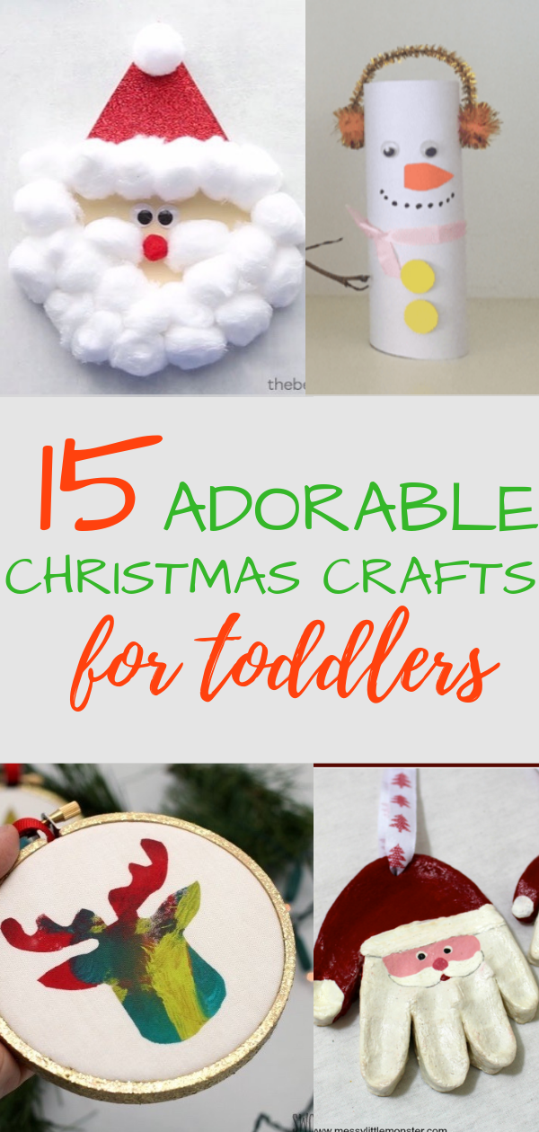 15 Christmas crafts for toddlers - 15 Christmas crafts for toddlers -   16 diy Christmas Decorations for toddlers ideas