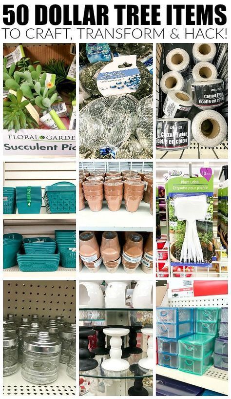 What to Buy at Dollar Tree: The 50 Best Items - What to Buy at Dollar Tree: The 50 Best Items -   16 diy Dollar Tree hacks ideas