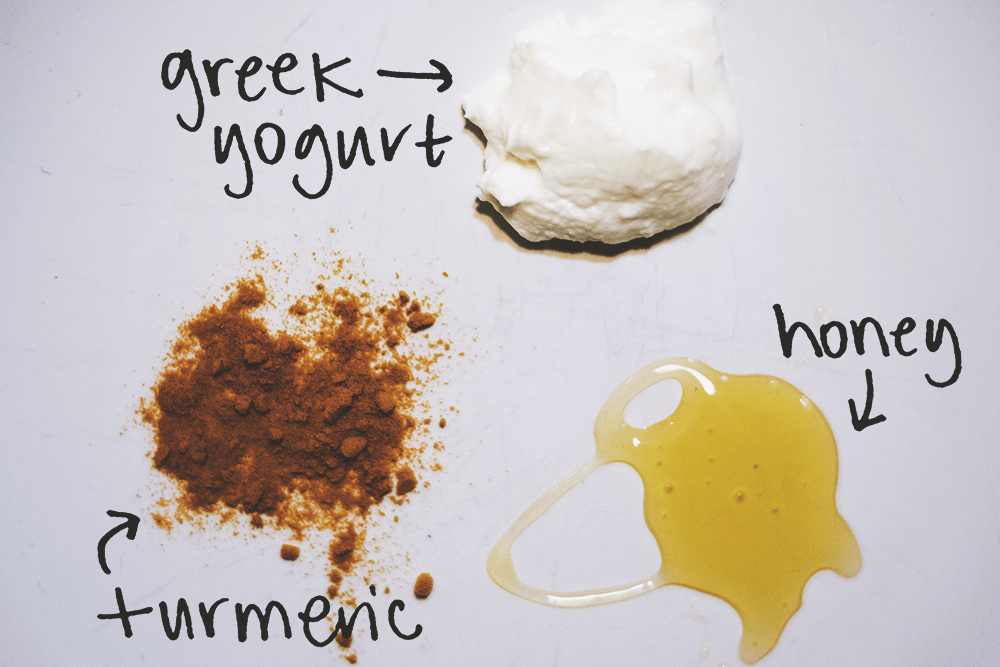 DIY: turmeric yogurt face mask • The Gold Sister - DIY: turmeric yogurt face mask • The Gold Sister -   16 diy Face Mask yogurt ideas