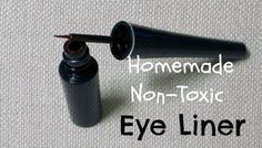 Homemade Eye Liner 100% Non-Toxic - The Coconut Mama - Homemade Eye Liner 100% Non-Toxic - The Coconut Mama -   16 diy Makeup eyeliner ideas