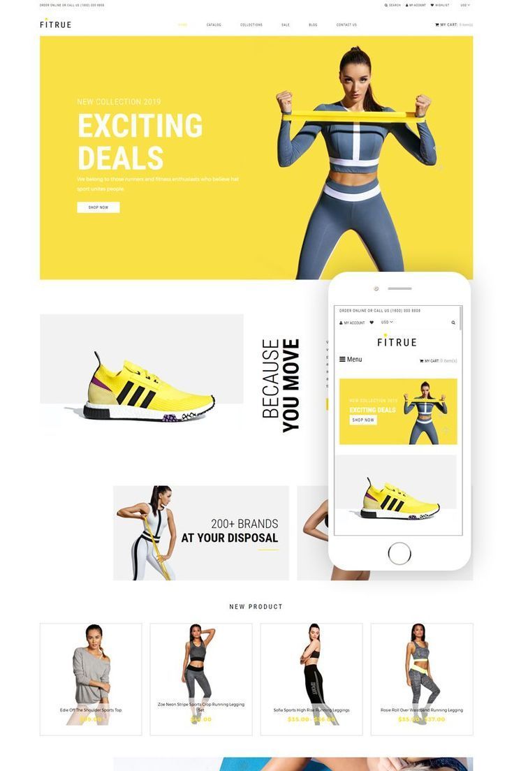 Fitrue - Sports Store Multipage Clean Shopify Theme #81890 - Fitrue - Sports Store Multipage Clean Shopify Theme #81890 -   16 fitness Design layout ideas