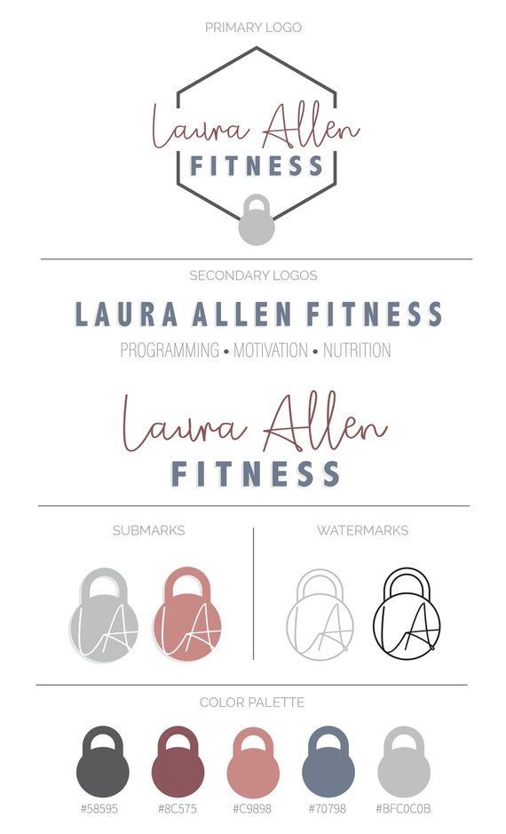 16 personal fitness Logo ideas