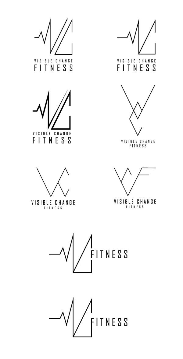 VC Fitness Logo Designs - VC Fitness Logo Designs -   16 personal fitness Logo ideas