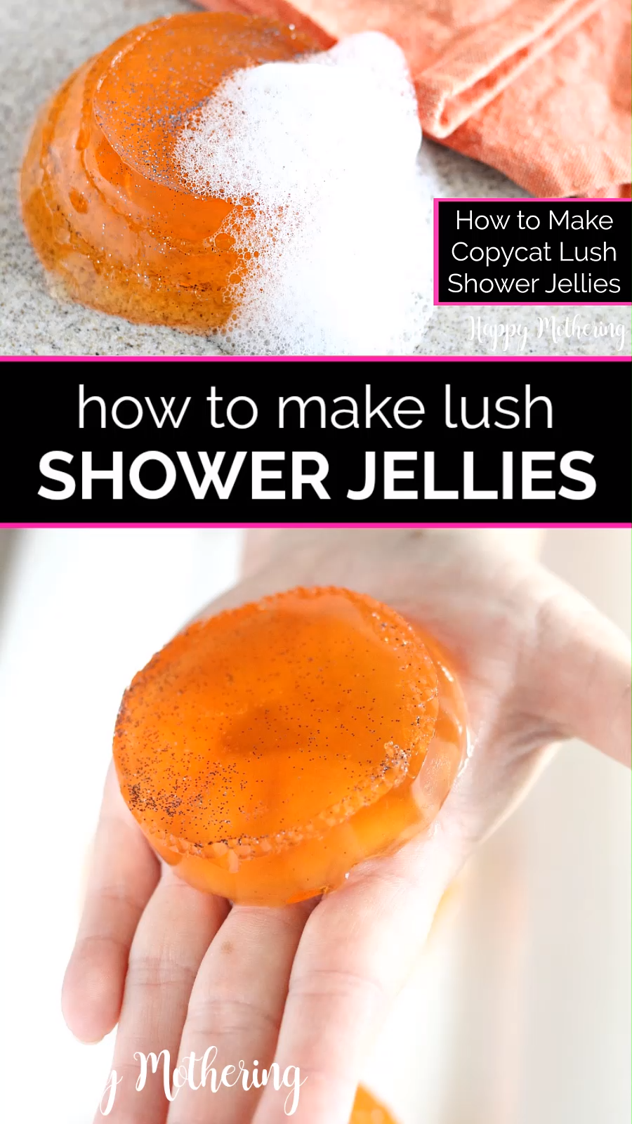 How to Make Copycat Lush Shower Jellies Video Tutorial - How to Make Copycat Lush Shower Jellies Video Tutorial -   16 productos de belleza beauty Products ideas