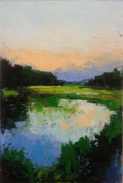 Marsh, Flood Tide // SOLD - Mary Bentz Gilkerson - Marsh, Flood Tide // SOLD - Mary Bentz Gilkerson -   17 beauty Art landscapes ideas