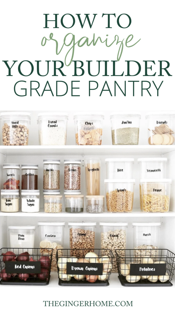 Realistic Tips for Pantry Organization - The Ginger Home - Realistic Tips for Pantry Organization - The Ginger Home -   17 diy Apartment pantry ideas