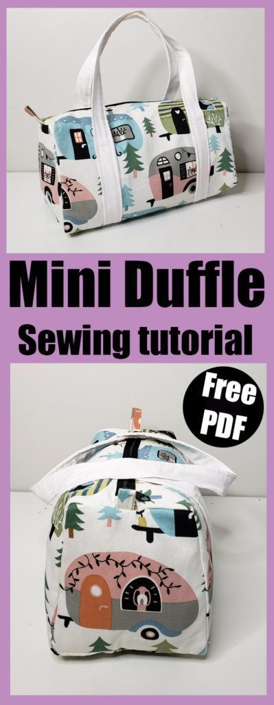 Mini Duffle - Mini Duffle -   17 diy Bag step by step ideas