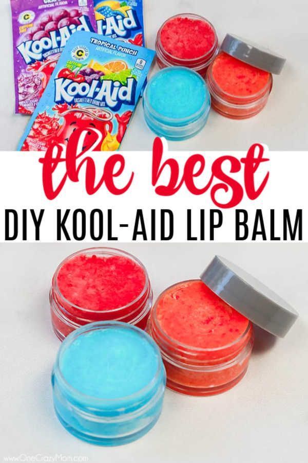 DIY Koolaid Lip Gloss - learn how to make lip gloss - DIY Koolaid Lip Gloss - learn how to make lip gloss -   17 diy Beauty for kids ideas