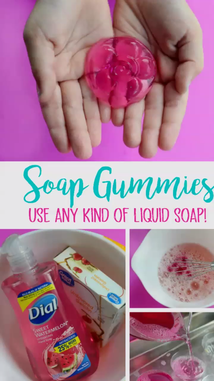 DIY Gummy Soap is Fun and Easy to Make! - DIY Gummy Soap is Fun and Easy to Make! -   17 diy Beauty for kids ideas