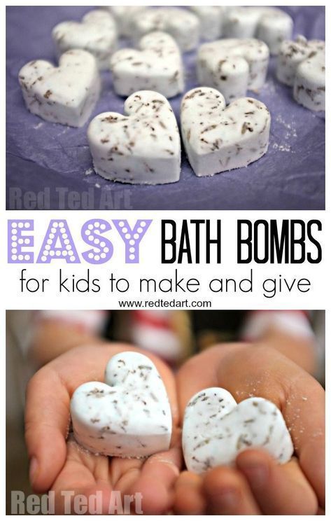 Bath Bomb Recipe - Gifts Kids Can Make - Red Ted Art - Make crafting with kids easy & fun - Bath Bomb Recipe - Gifts Kids Can Make - Red Ted Art - Make crafting with kids easy & fun -   17 diy Beauty for kids ideas