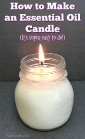 How to Make Essential Oil Candles - How to Make Essential Oil Candles -   17 diy Candles fragrance ideas