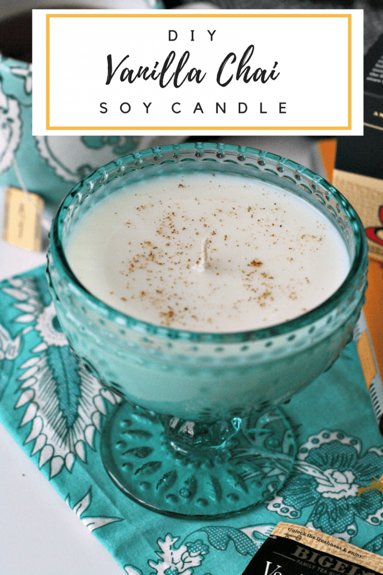 DIY Vanilla Chai Soy Candle | Elle Olive & Co. - DIY Vanilla Chai Soy Candle | Elle Olive & Co. -   17 diy Candles fragrance ideas
