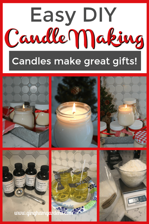 Easy DIY Candle Making - Gingham Gardens - Easy DIY Candle Making - Gingham Gardens -   17 diy Candles fragrance ideas