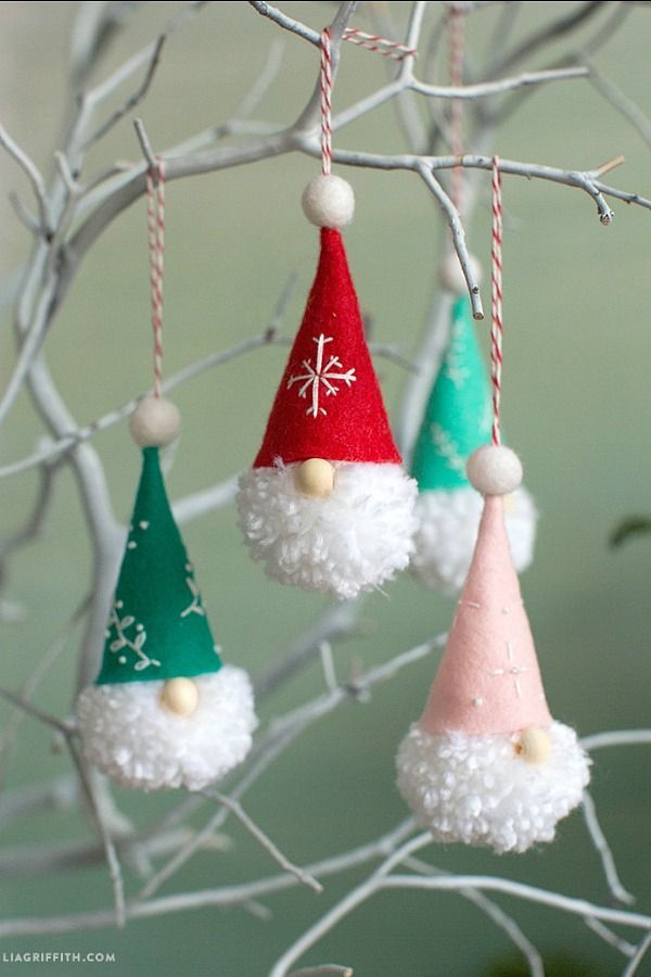 DIY Gnome Ornaments: Holiday Inspiration - Hoosier Homemade - DIY Gnome Ornaments: Holiday Inspiration - Hoosier Homemade -   17 diy Christmas esferas ideas