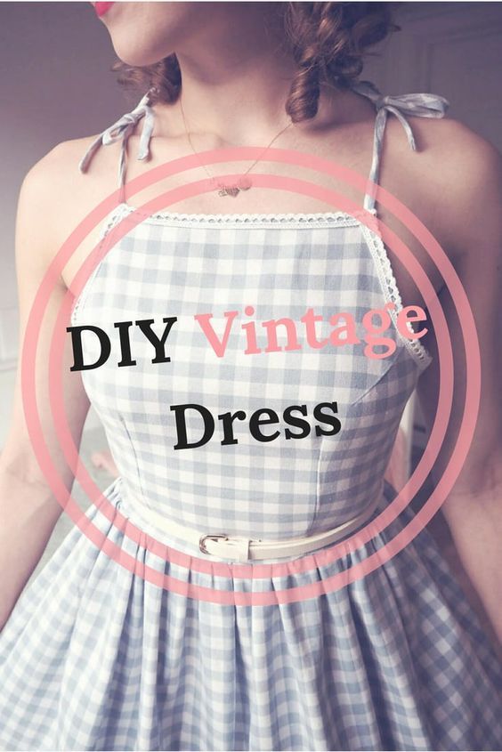 DIY Vintage Dress - - DIY Vintage Dress - -   17 diy Clothes easy ideas