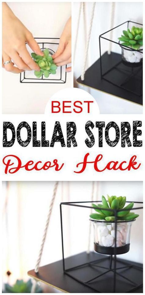 DIY Dollar Store Crafts | Dollar Store Hacks | Decor Projects | Succulents Ideas - DIY Dollar Store Crafts | Dollar Store Hacks | Decor Projects | Succulents Ideas -   17 diy Dollar Tree decorations ideas