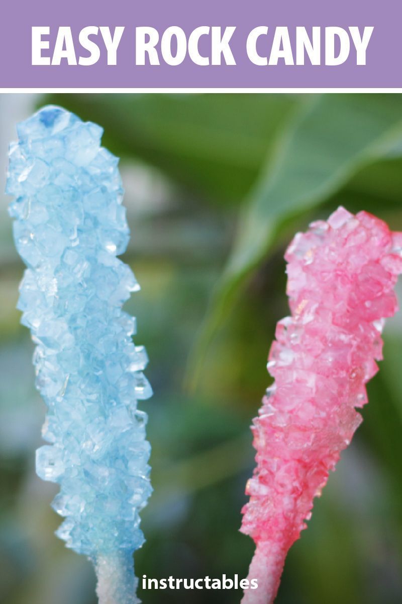 Easy Rock Candy - Easy Rock Candy -   17 diy Food candy ideas