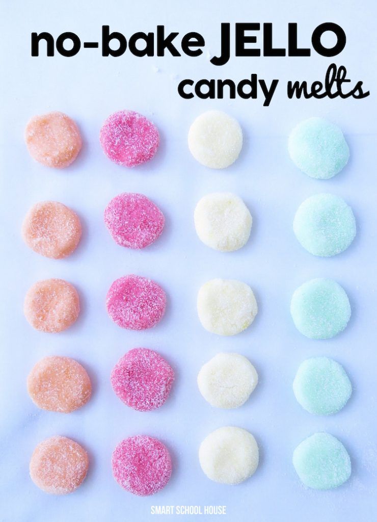 No-Bake Jello Candy Melts - No-Bake Jello Candy Melts -   17 diy Food candy ideas