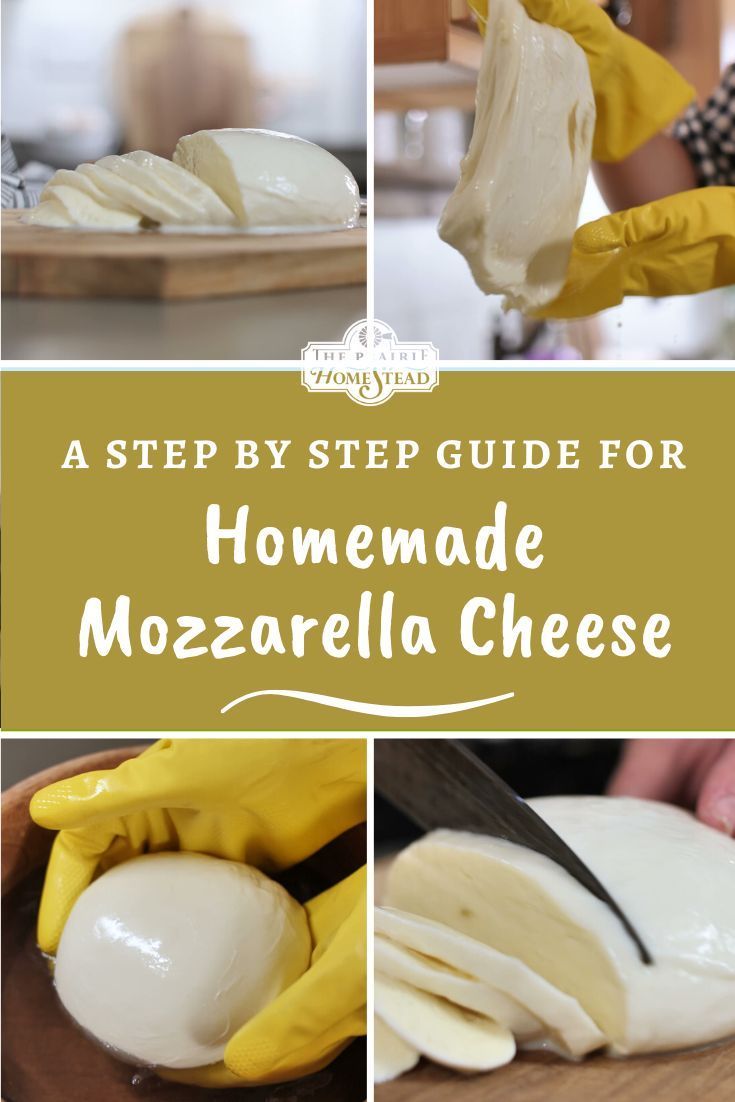A Step by Step Guide to Making Homemade Mozzarella Cheese - A Step by Step Guide to Making Homemade Mozzarella Cheese -   17 diy Food step by step ideas