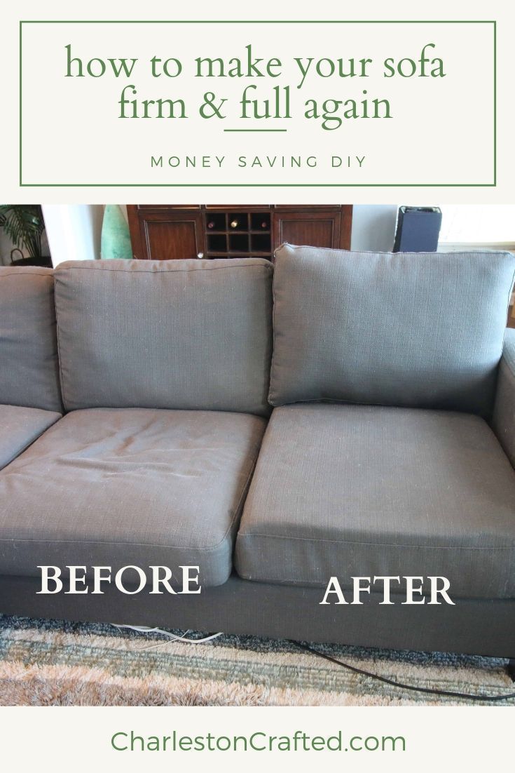How to stuff sofa cushions & give new life to a saggy couch! - How to stuff sofa cushions & give new life to a saggy couch! -   17 diy Furniture sofa ideas