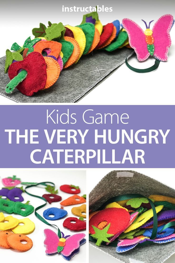 Kids Game: the Very Hungry Caterpillar - Kids Game: the Very Hungry Caterpillar -   17 diy Kids toys ideas