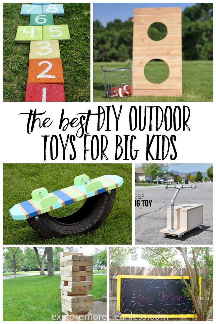 25+ outdoor toys for big kids - Explore More Clean Less - 25+ outdoor toys for big kids - Explore More Clean Less -   17 diy Kids toys ideas