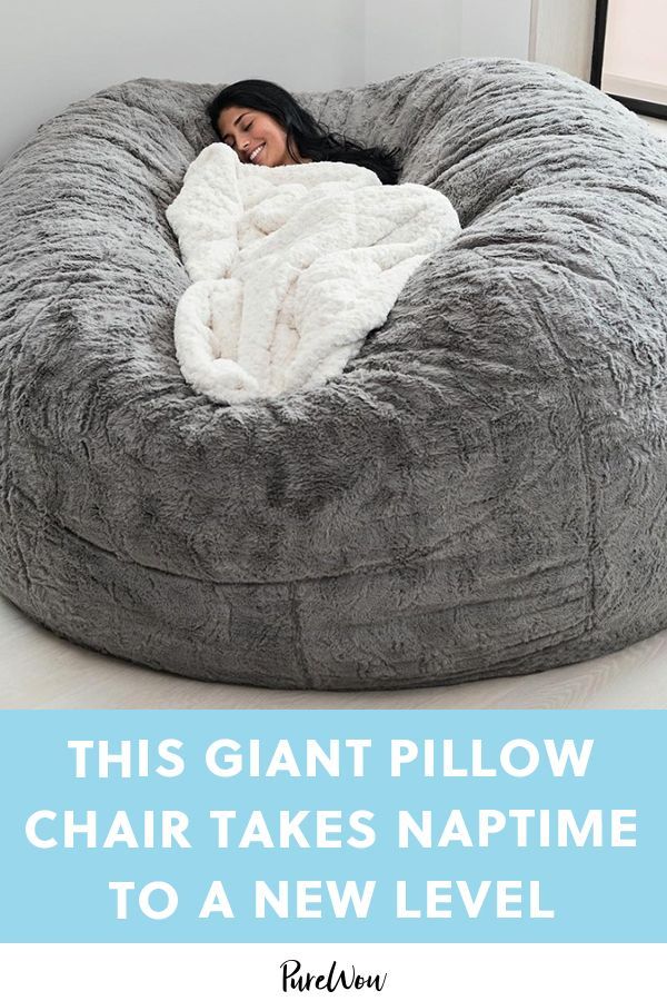 This Giant Pillow Chair Takes Naptime to a Whole New Level - This Giant Pillow Chair Takes Naptime to a Whole New Level -   17 diy Pillows chair ideas